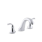 Kohler Forte® Sculpted Sculpted deck-mount bath faucet trim for high-flow valve, valve not included