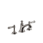 Kohler Artifacts® with Bell design Widespread bathroom sink spout