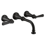 Moen Colinet Traditional Lever Handle Wall Mount Bathroom Faucet Trim, Valve Required