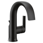 Moen Doux Collection One-Handle High Arc Laminar Stream Bathroom Faucet