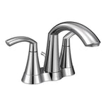 Moen Glyde Two-Handle High Arc Centerset Bathroom Faucet