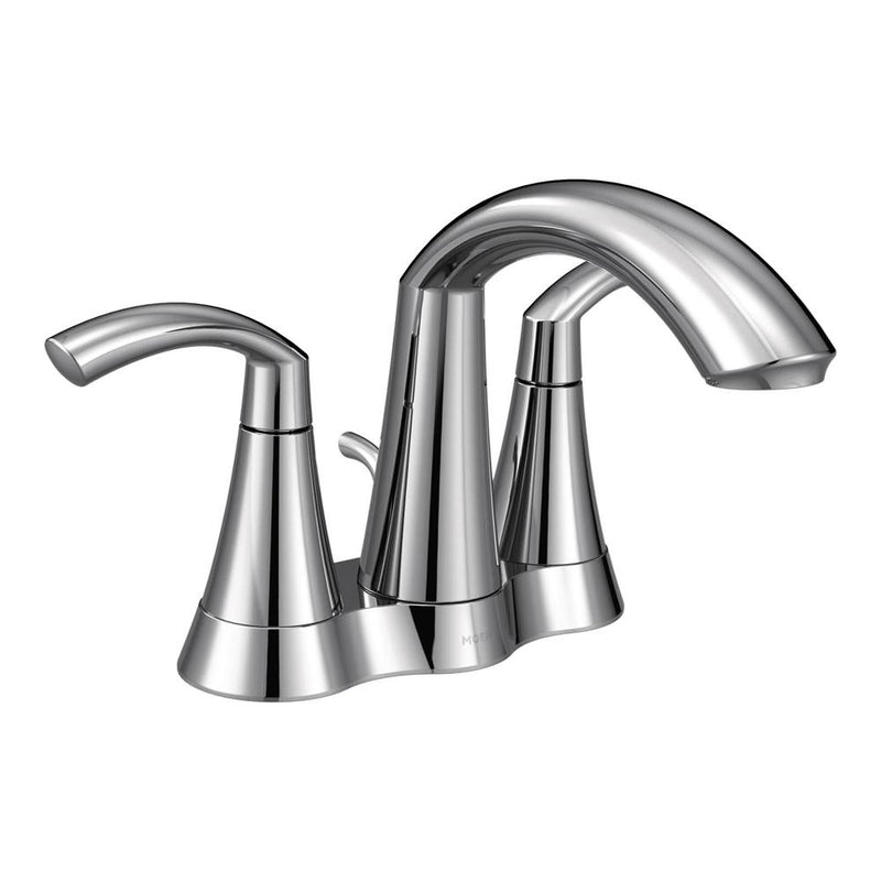 Moen Glyde Two-Handle High Arc Centerset Bathroom Faucet