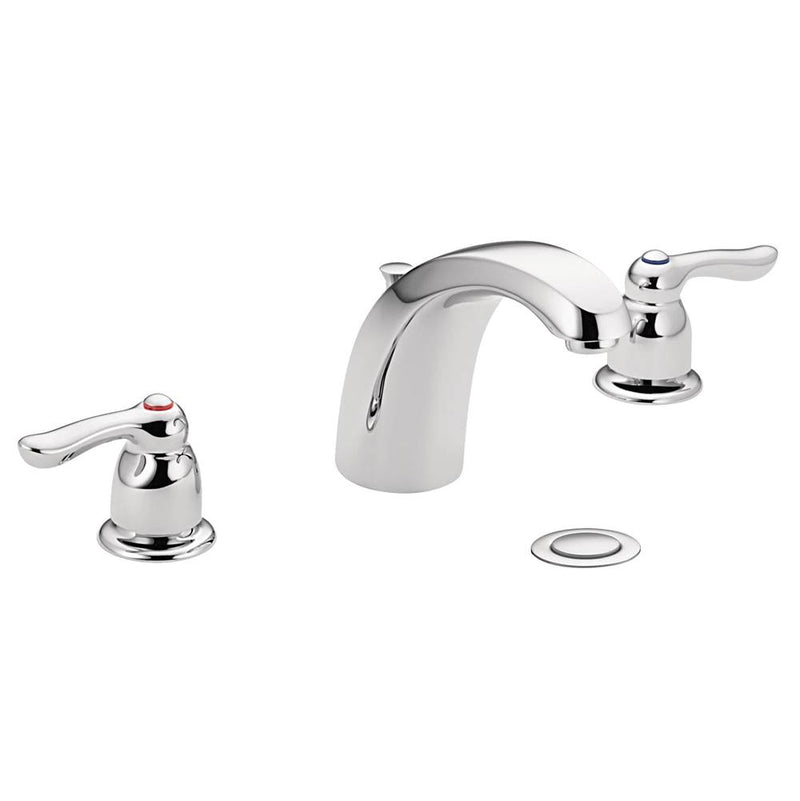 Moen Chateau Two-Handle Low Arc Centerset Bathroom Faucet