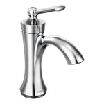 Moen Wynford One-Handle High-Arc Bathroom Faucet with Drain Assembly