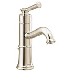 Moen Belfield One-Handle Bathroom Sink Faucet with Drain Assembly and Optional Deckplate