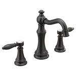 Moen Weymouth 8 in. Widespread 2-Handle High-Arc Bathroom Faucet Trim Kit in Chrome (Valve Sold Separately)