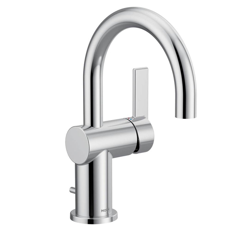 Moen Cia Single Handle Bathroom Sink Faucet in Chrome