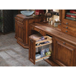 Rev-A-Shelf Wood Vanity Cabinet Pull Out Grooming Organizer w/Soft Close