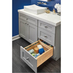 Rev-A-Shelf Wood Vanity Cabinet Replacement Two Tier Drawer System w/Soft Close