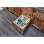 Rev-A-Shelf Wood Vanity Cabinet Replacement Two Tier Drawer System (No Slides)