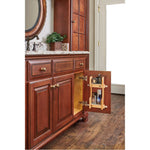 Rev-A-Shelf Wood Vanity Cabinet Door Storage Rack