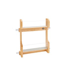 Rev-A-Shelf Wood Vanity Cabinet Door Storage Rack