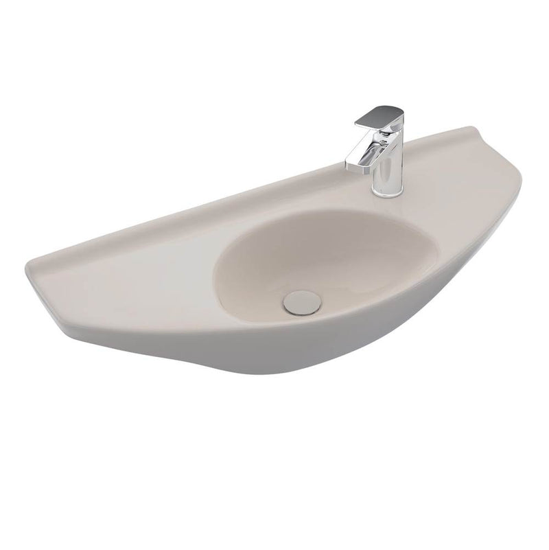 TOTO Toto® Oval Wall-Mount Bathroom Sink With Cefiontect