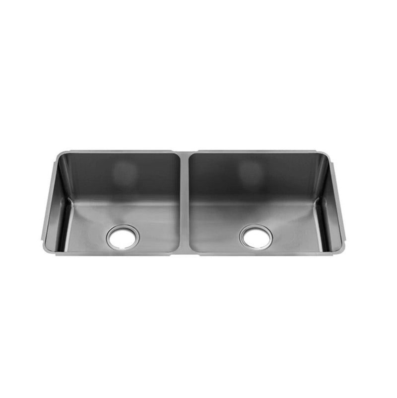 Home Refinements by Julien Classic Sink Undermount, Double L15X16X8 R18X16X8