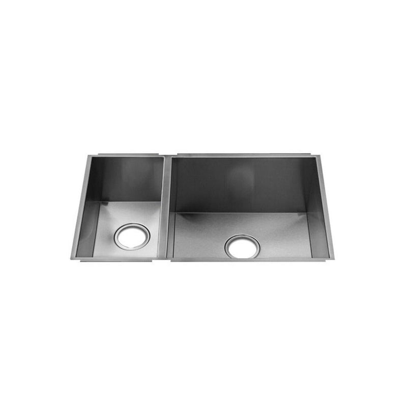 Home Refinements by Julien Urbanedge Sink Undermount, Double L9X16X8 R18X16X10