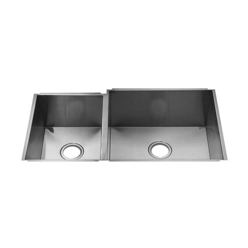 Home Refinements by Julien Urbanedge Sink Undermount, Double L12X16X8 R21X18X10