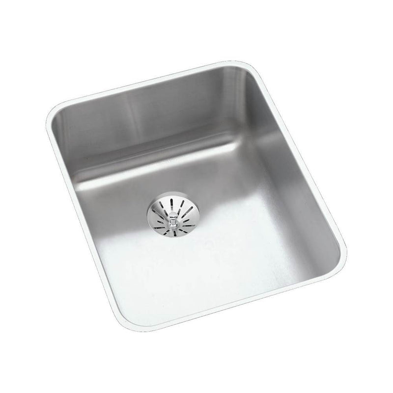 Elkay Lustertone Classic Stainless Steel, 16-1/2'' x 20-1/2'' x 5-3/8'', Single Bowl Undermount ADA Sink w/Perfect Drain