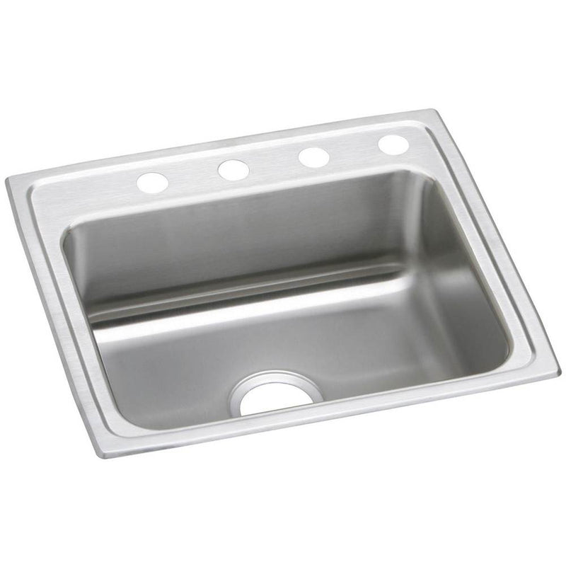 Elkay Celebrity Stainless Steel 25'' x 22'' x 7-1/2'', 1-Hole Single Bowl Drop-in Sink