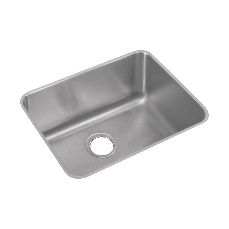 Elkay Lustertone Classic Stainless Steel 23-1/2'' x 18-1/4'' x 10'', Single Bowl Undermount Sink