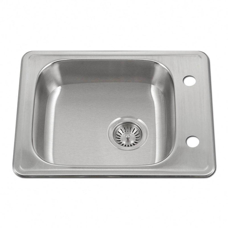 Hamat ADA Topmount Stainless Steel 2-hole Sink