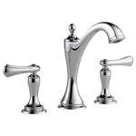 Brizo Charlotte®: Widespread Lavatory Faucet - Less Handles 1.5 GPM
