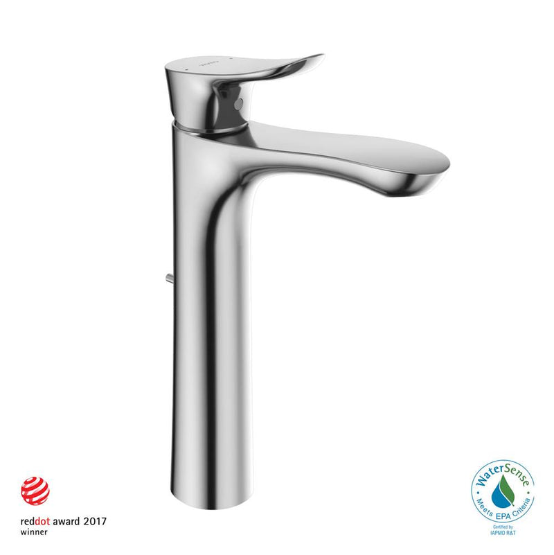 Toto® Go 1.2 Gpm Single Handle Vessel Bathroom Sink Faucet With Comfort Glide™ Technology